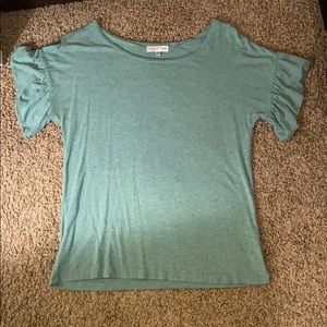 Fitz + Eddi ruffle sleeve tee